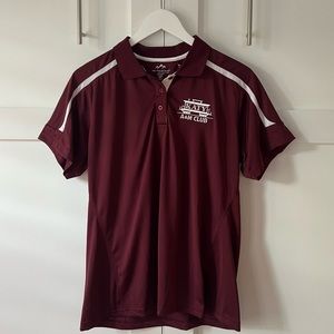 Tri-Mountain Performance Women’s Maroon Polo Size L, never worn